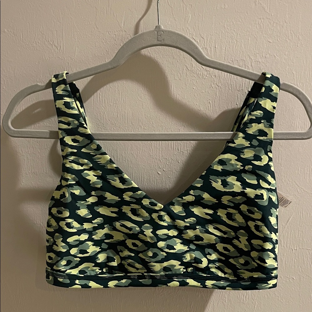 Leopard Print Sports Bra